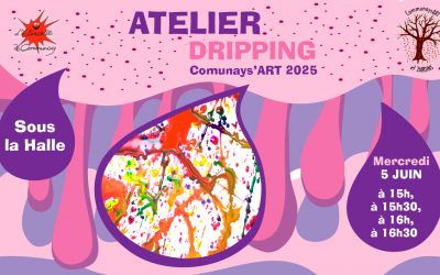 Communays’ART 2025 : Atelier Peinture – dripping