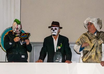 Mascarade du jour de l'Halloween : manif de la mort